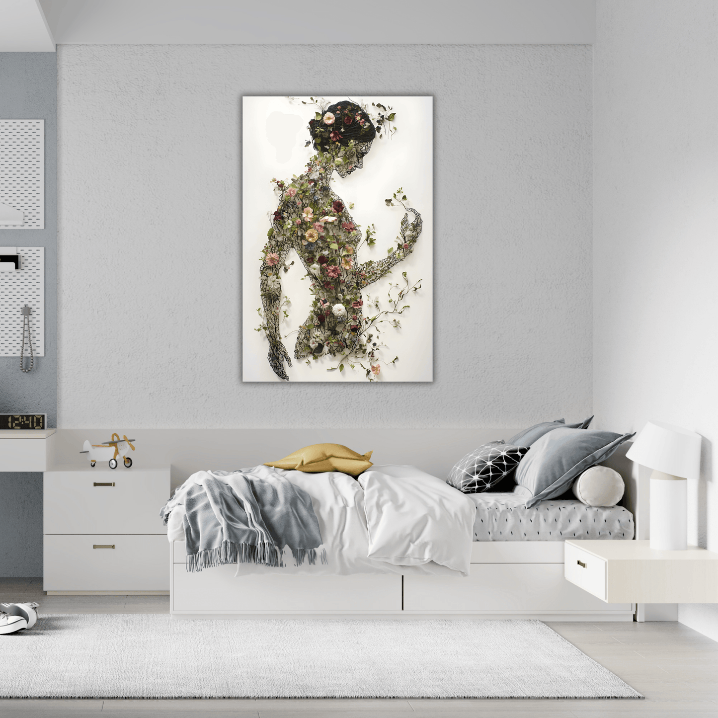 Curious Florality | Botanical Canvas