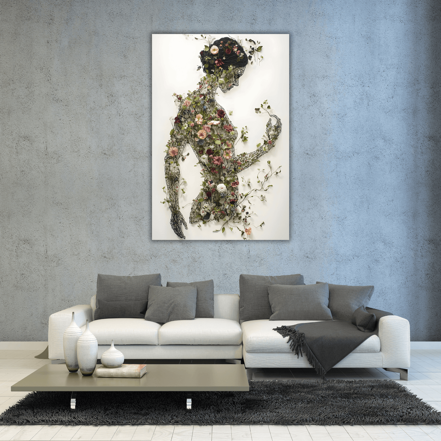 Curious Florality | Botanical Canvas
