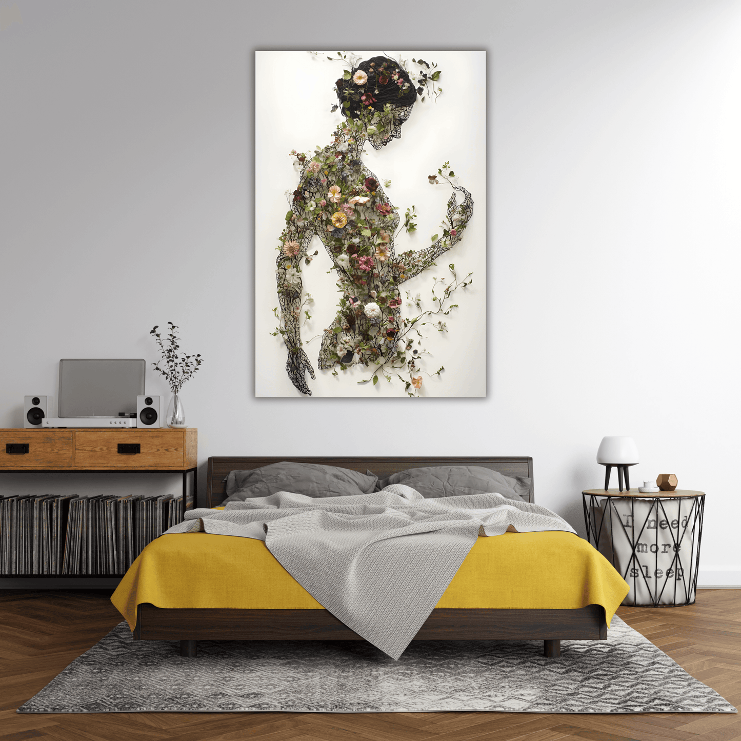Curious Florality | Botanical Canvas